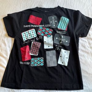TOKYO PEPPERMINT HARAJUKU T-SHIRT USED rare!